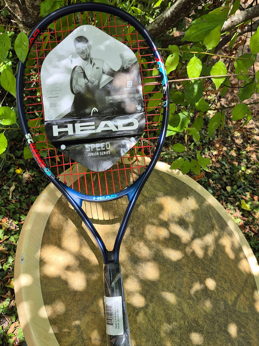 Vue complète de la raquette de tennis Head Speed Junior