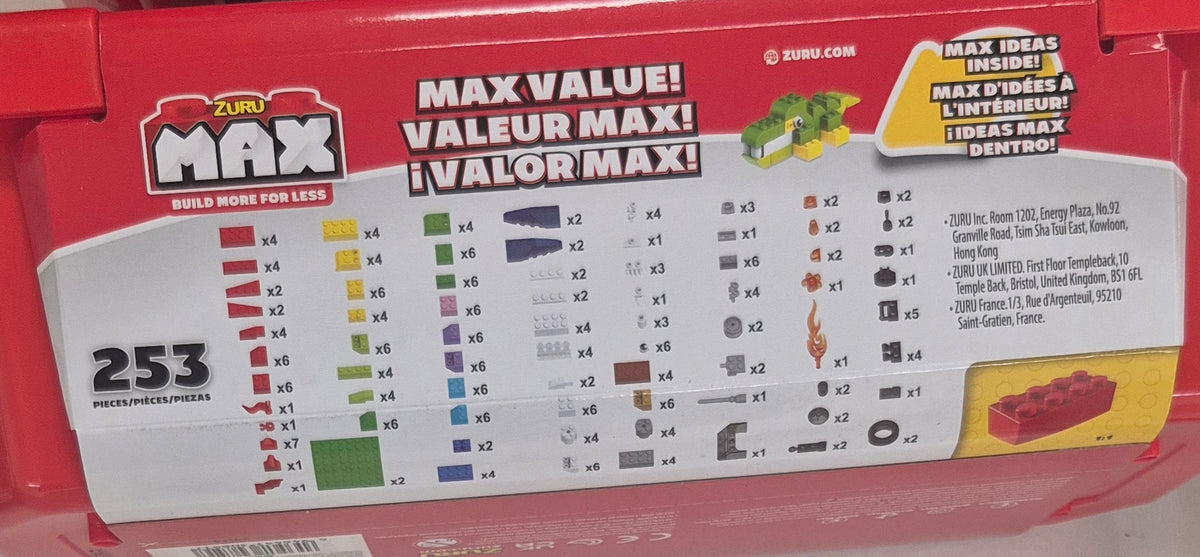 Coffret de briques Zuru MAX – 759 pièces