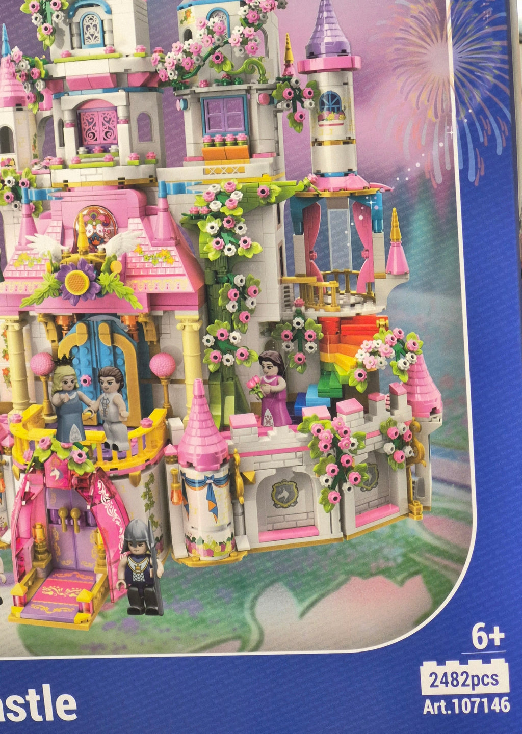 Château Princess Castle 2482 pièces neuf BlueBrixx