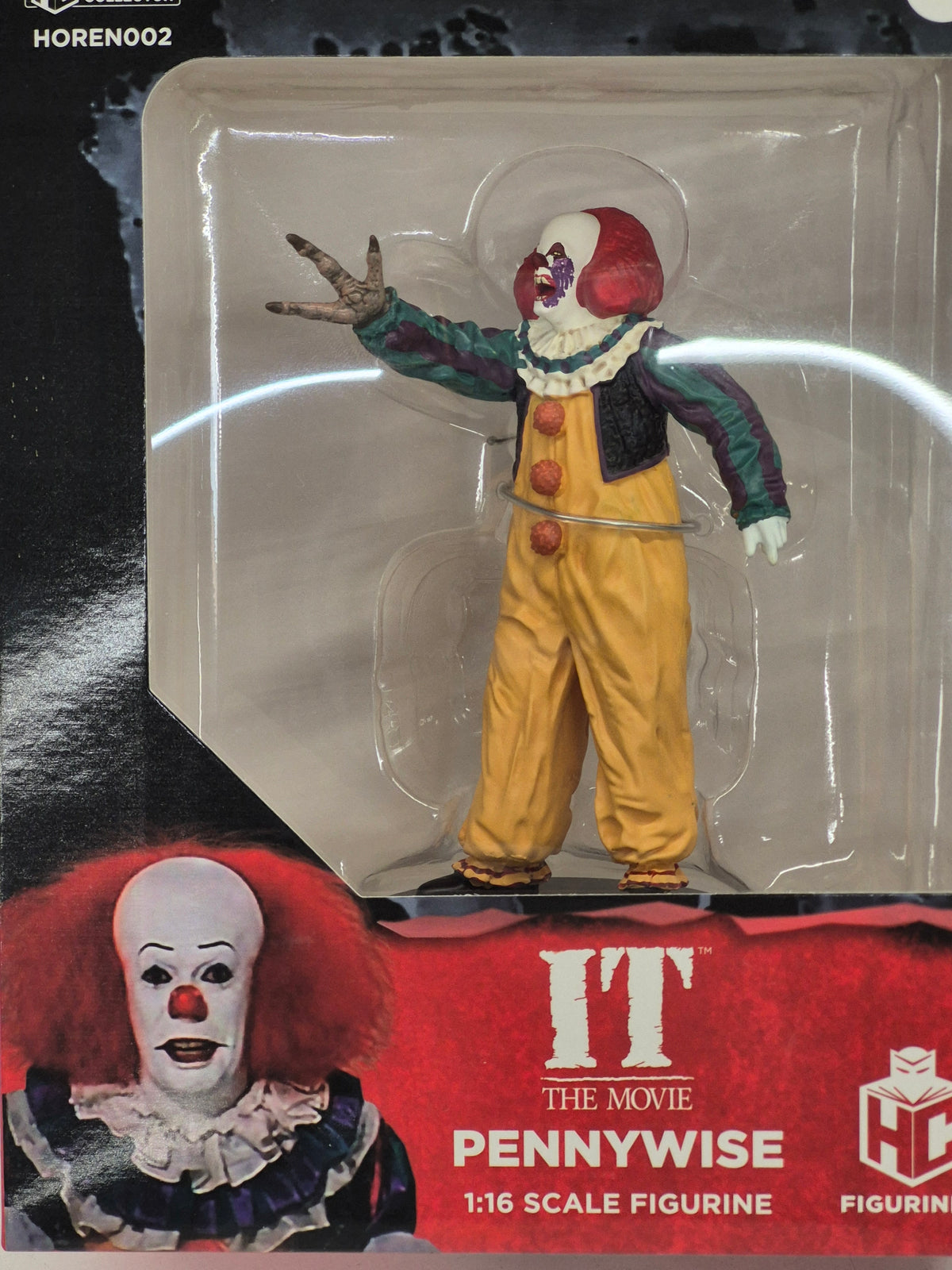 Figurine Pennywise IT The Movie – Hero Collector, échelle 1:16