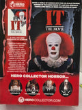 Dos de la boîte de la figurine Pennywise IT The Movie Hero Collector